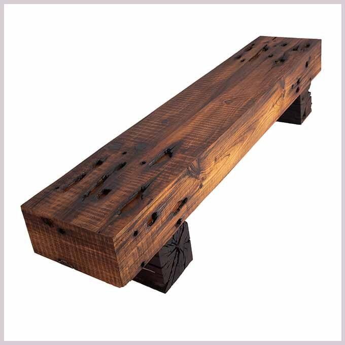 Old Railway Coffee Table - Image 4