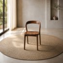 Custom Made Solid Wooden Curvatious Chair