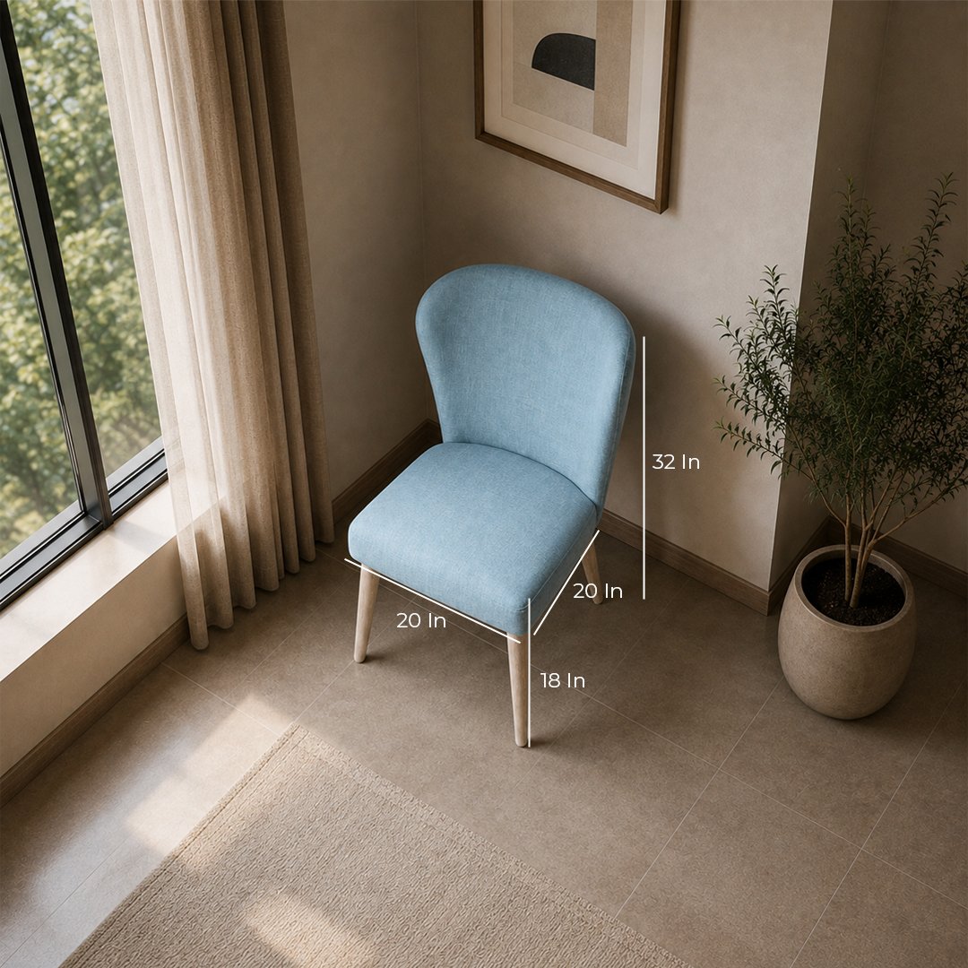 Custom Made Wooden Kings Dining Chair - Image 5