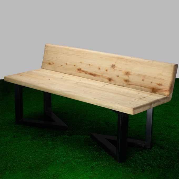 Solid Wooden Husky Spruce Bench
