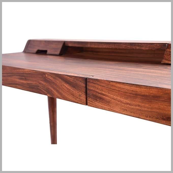 Solid Wooden Study Hard Study Table - Image 4