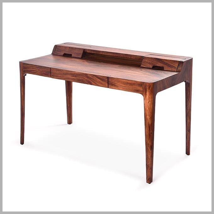 Solid Wooden Study Hard Study Table - Image 2