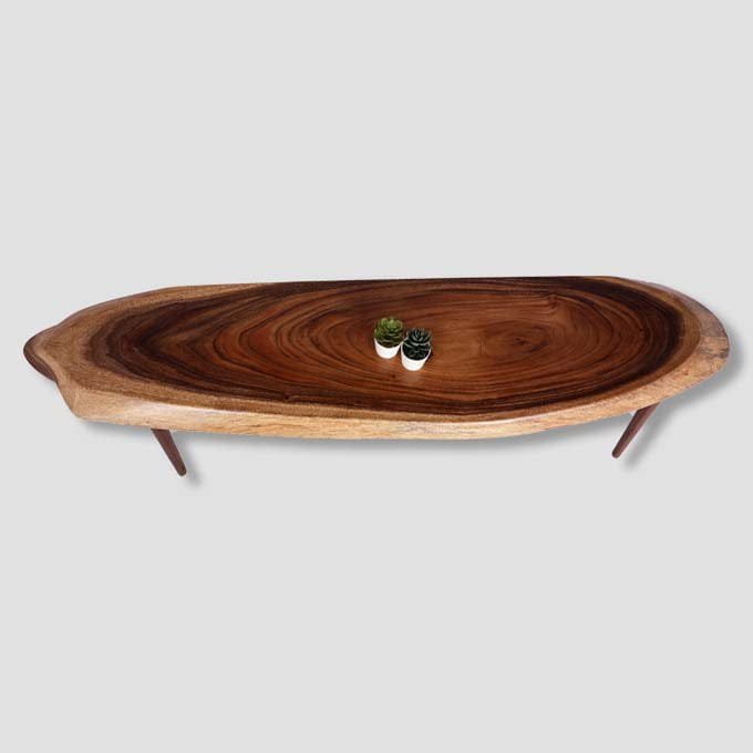 Live Edge Wooden Simply Benched