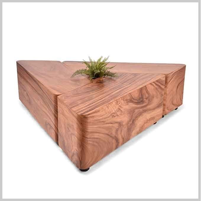 Custom Triangular Love Bench - Image 4