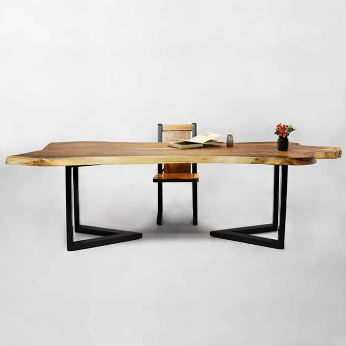 Live Edge Yin Yang Table